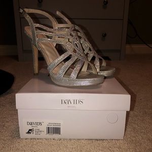 david’s bridal heels